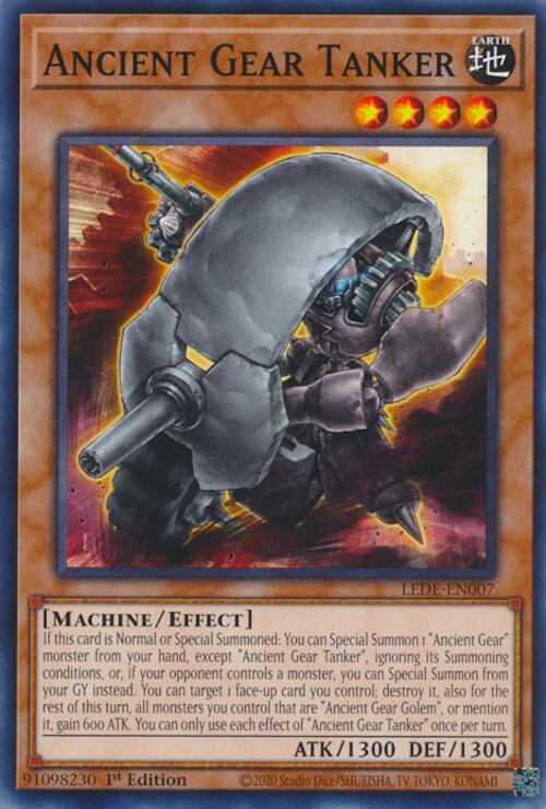 Ancient Gear Tanker [LEDE-EN007] Common | Pegasus Games WI