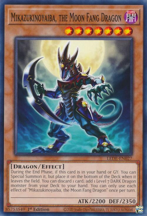 Mikazukinoyaiba, the Moon Fang Dragon [LEDE-EN027] Common | Pegasus Games WI