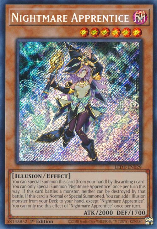 Nightmare Apprentice [LEDE-EN029] Secret Rare | Pegasus Games WI