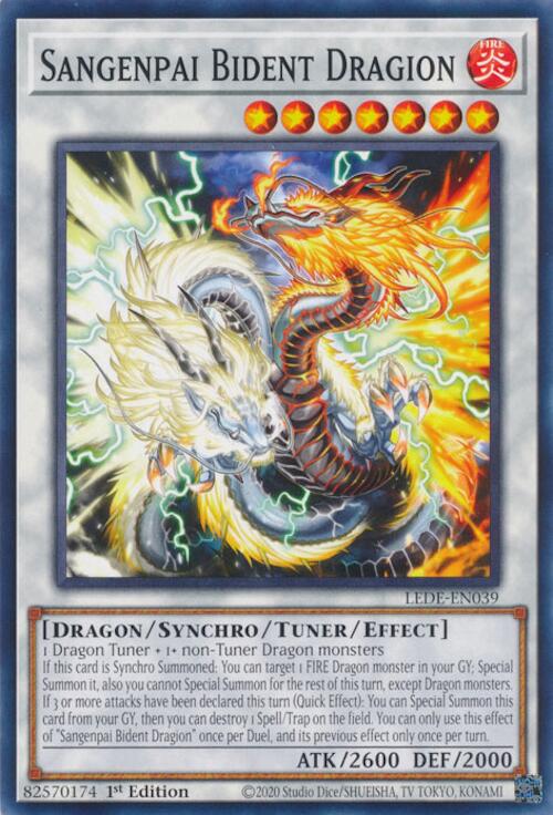 Sangenpai Bident Dragion [LEDE-EN039] Common | Pegasus Games WI