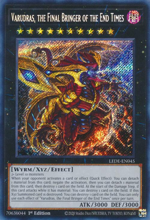 Varudras, the Final Bringer of the End Times [LEDE-EN045] Secret Rare | Pegasus Games WI