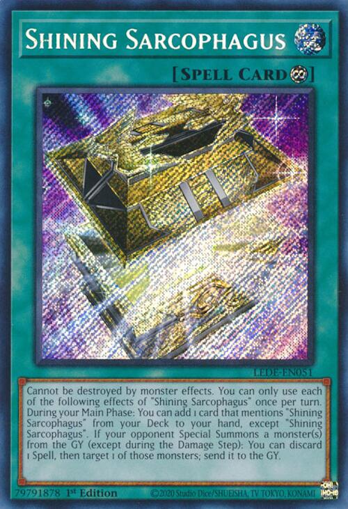 Shining Sarcophagus [LEDE-EN051] Secret Rare | Pegasus Games WI