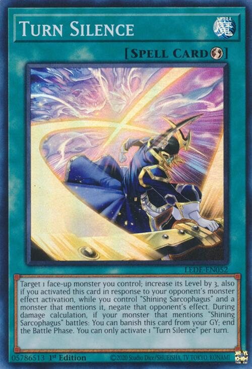 Turn Silence [LEDE-EN052] Super Rare | Pegasus Games WI