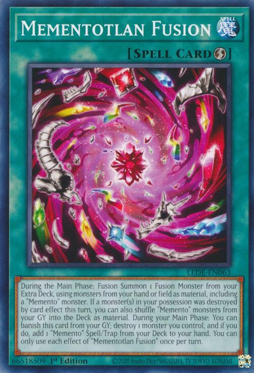 Mementotlan Fusion [LEDE-EN063] Common | Pegasus Games WI
