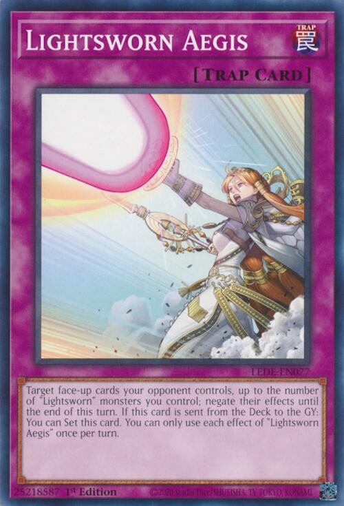 Lightsworn Aegis [LEDE-EN077] Common | Pegasus Games WI