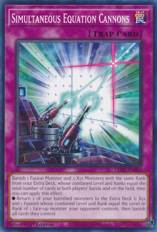 Simultaneous Equation Cannons [LEDE-EN080] Common | Pegasus Games WI