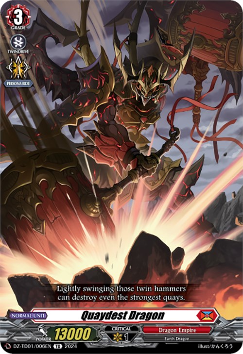 Quaydest Dragon (DZ-TD01/006EN) [Start Up Trial Deck: Dragon Empire] | Pegasus Games WI