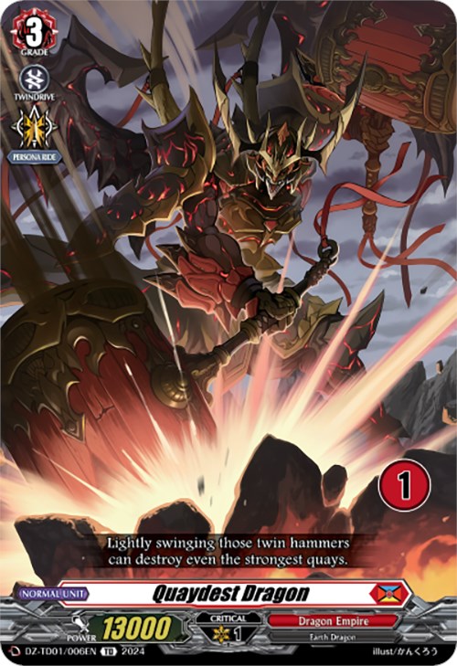 Quaydest Dragon (1) (DZ-TD01/006EN) [Start Up Trial Deck: Dragon Empire] | Pegasus Games WI