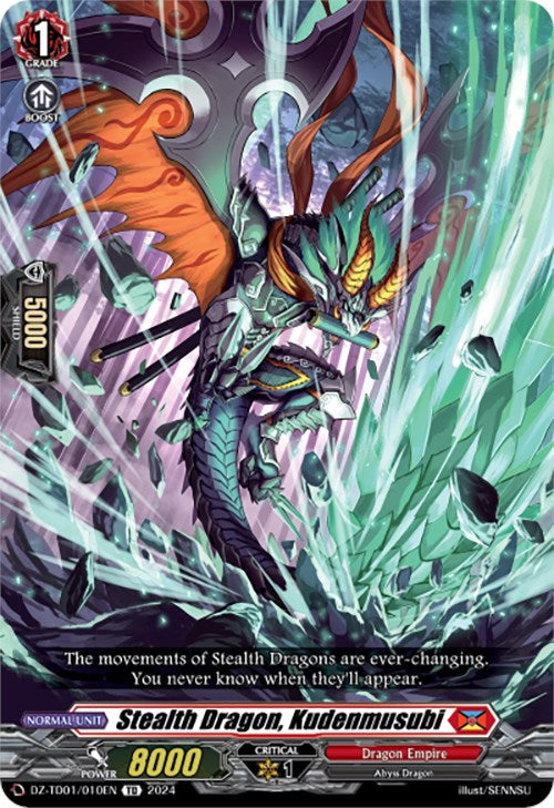 Stealth Dragon, Kudenmusubi (DZ-TD01/010EN) [Start Up Trial Deck: Dragon Empire] | Pegasus Games WI