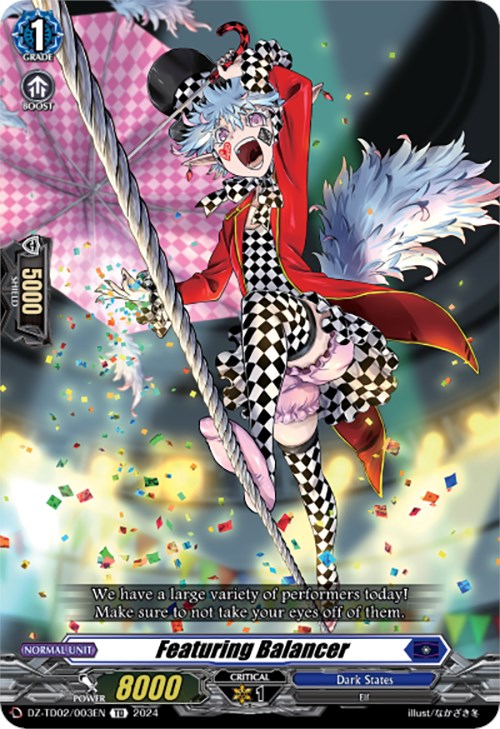 Featuring Balancer (DZ-TD02/003EN) [Start Up Trial Deck: Dark States] | Pegasus Games WI