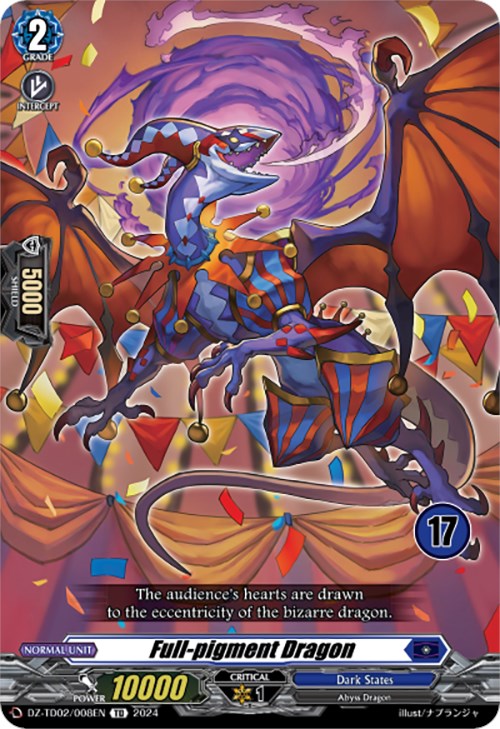 Full-pigment Dragon (17) (DZ-TD02/008EN) [Start Up Trial Deck: Dark States] | Pegasus Games WI