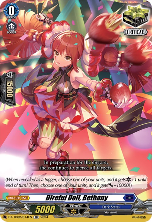 Direful Doll, Bethany (DZ-TD02/014EN) [Start Up Trial Deck: Dark States] | Pegasus Games WI