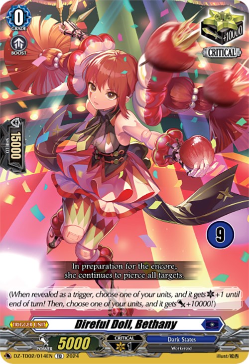 Direful Doll, Bethany (9) (DZ-TD02/014EN) [Start Up Trial Deck: Dark States] | Pegasus Games WI