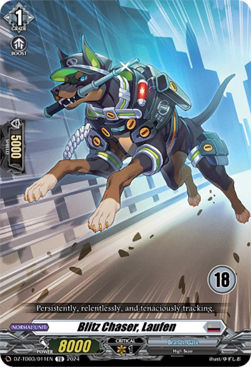 Blitz Chaser, Laufen (18) (DZ-TD03/011EN) [Start Up Trial Deck: Brandt Gate] | Pegasus Games WI