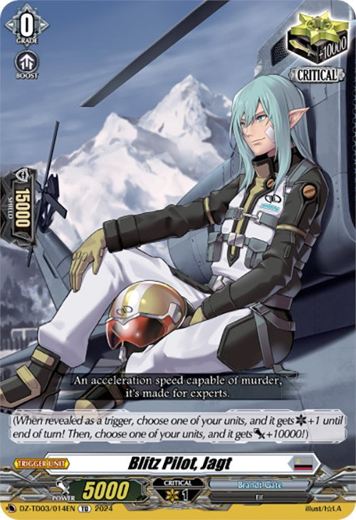 Blitz Pilot, Jagt (DZ-TD03/014EN) [Start Up Trial Deck: Brandt Gate] | Pegasus Games WI
