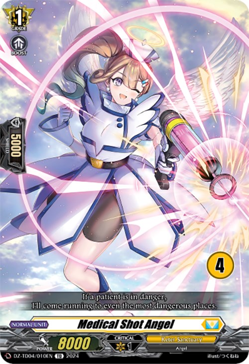 Medical Shot Angel (4) (DZ-TD04/010EN) [Start Up Trial Deck: Keter Sanctuary] | Pegasus Games WI