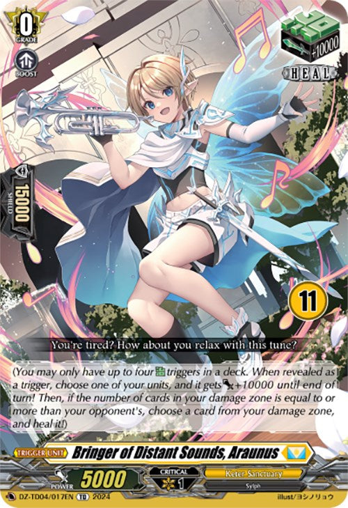 Bringer of Distant Sounds, Araunus (11) (DZ-TD04/017EN) [Start Up Trial Deck: Keter Sanctuary] | Pegasus Games WI