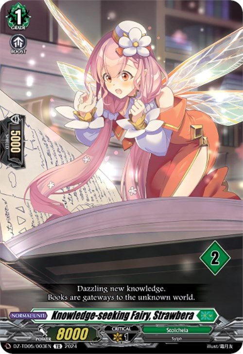 Knowledge-seeking Fairy, Strawbera (2) (DZ-TD05/003EN) [Start Up Trial Deck: Stoicheia] | Pegasus Games WI