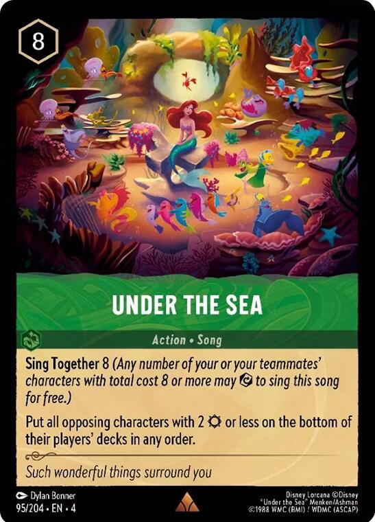 Under the Sea (95/204) [Ursula's Return] | Pegasus Games WI