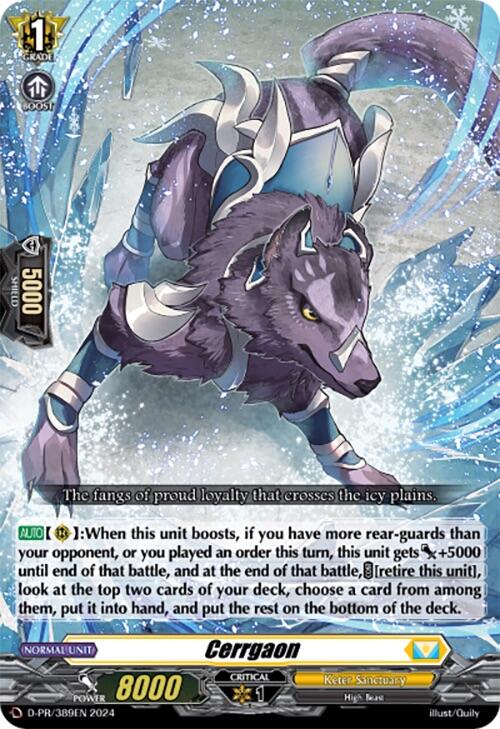 Cerrgaon (D-PR/389EN) [D Promo Cards] | Pegasus Games WI