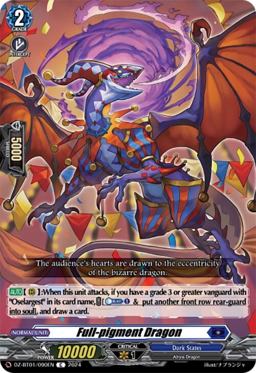 Full-pigment Dragon (DZ-BT01/090EN) [Fated Clash] | Pegasus Games WI