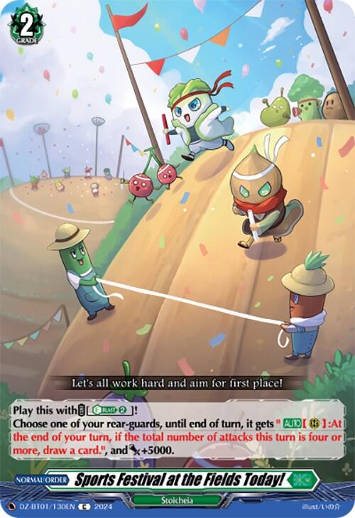 Sports Festival at the Fields Today! (DZ-BT01/130EN) [Fated Clash] | Pegasus Games WI