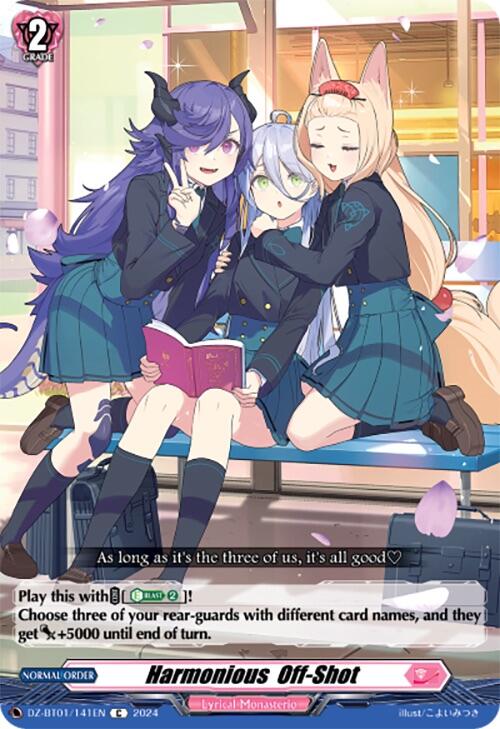 Harmonious Off-Shot (DZ-BT01/141EN) [Fated Clash] | Pegasus Games WI