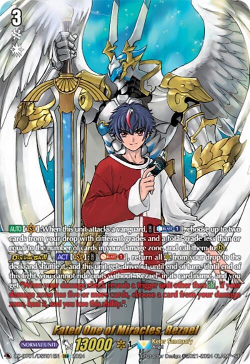 Fated One of Miracles, Rezael (DSR) (DZ-BT01/DSR01EN) [Fated Clash] | Pegasus Games WI