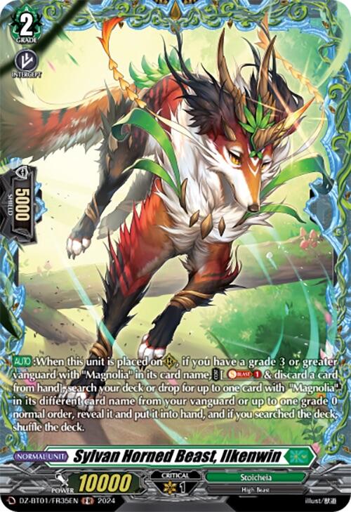 Sylvan Horned Beast, Ilkenwin (FR) (DZ-BT01/FR35EN) [Fated Clash] | Pegasus Games WI