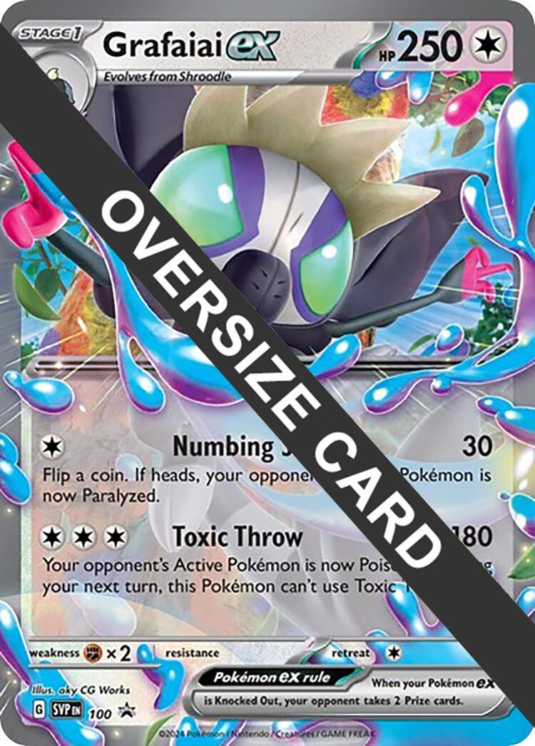 Grafaiai ex (100) (Jumbo Card) [Scarlet & Violet: Black Star Promos] | Pegasus Games WI