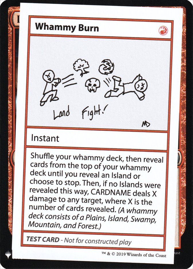 Whammy Burn [Mystery Booster Playtest Cards] | Pegasus Games WI