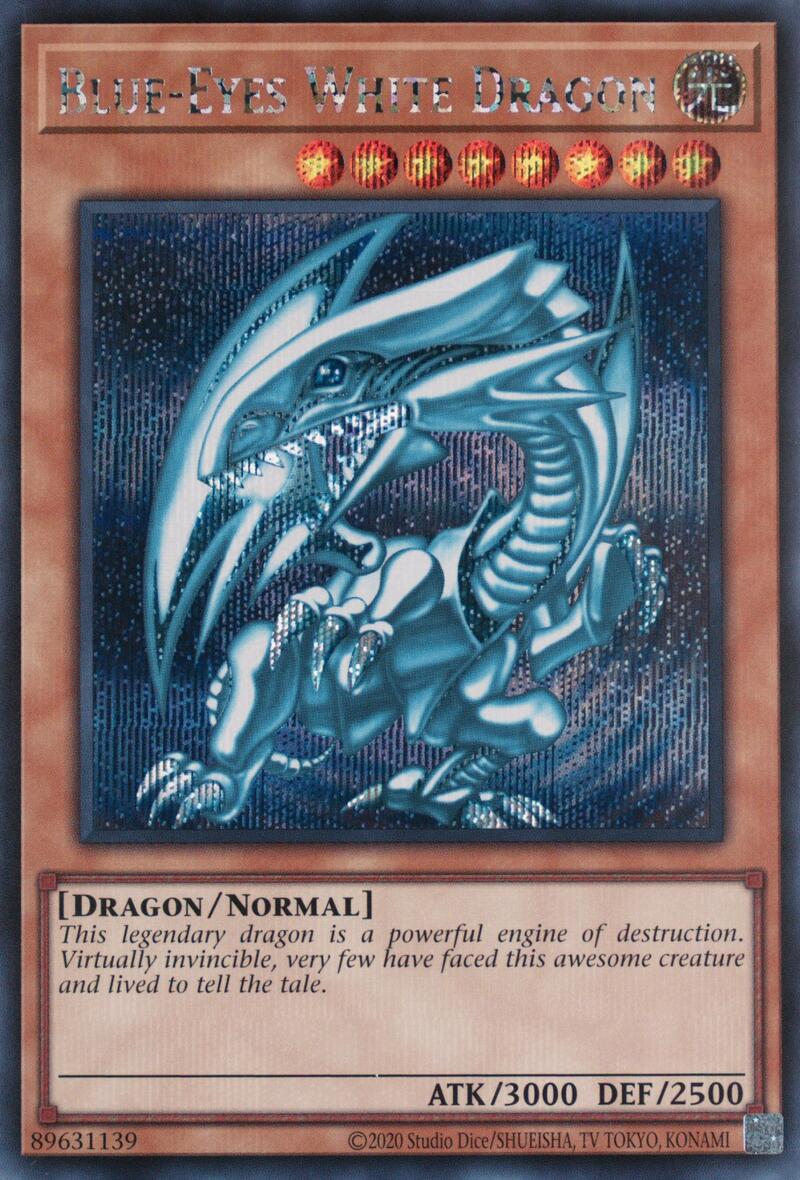 Blue-Eyes White Dragon (Secret Rare) Secret Rare | Pegasus Games WI