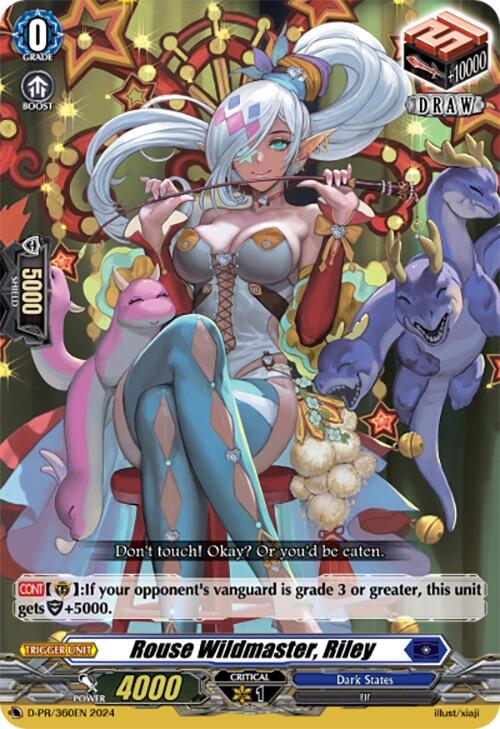 Rouse Wildmaster, Riley (D-PR/360EN) [D Promo Cards] | Pegasus Games WI