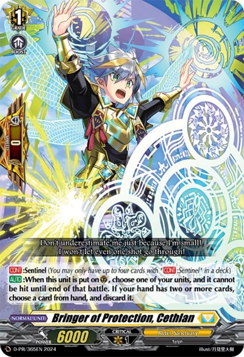 Bringer of Protection, Cethlan (D-PR/365EN) [D Promo Cards] | Pegasus Games WI