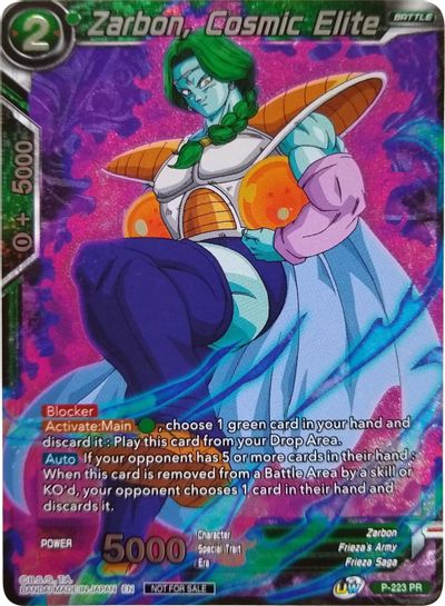 Zarbon, Cosmic Elite (Player's Choice) (P-223) [Promotion Cards] | Pegasus Games WI