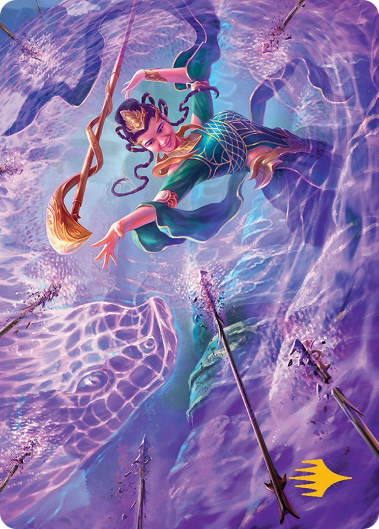 Snakeskin Veil Art Card (19/54) [Tarkir: Dragonstorm Art Series] | Pegasus Games WI