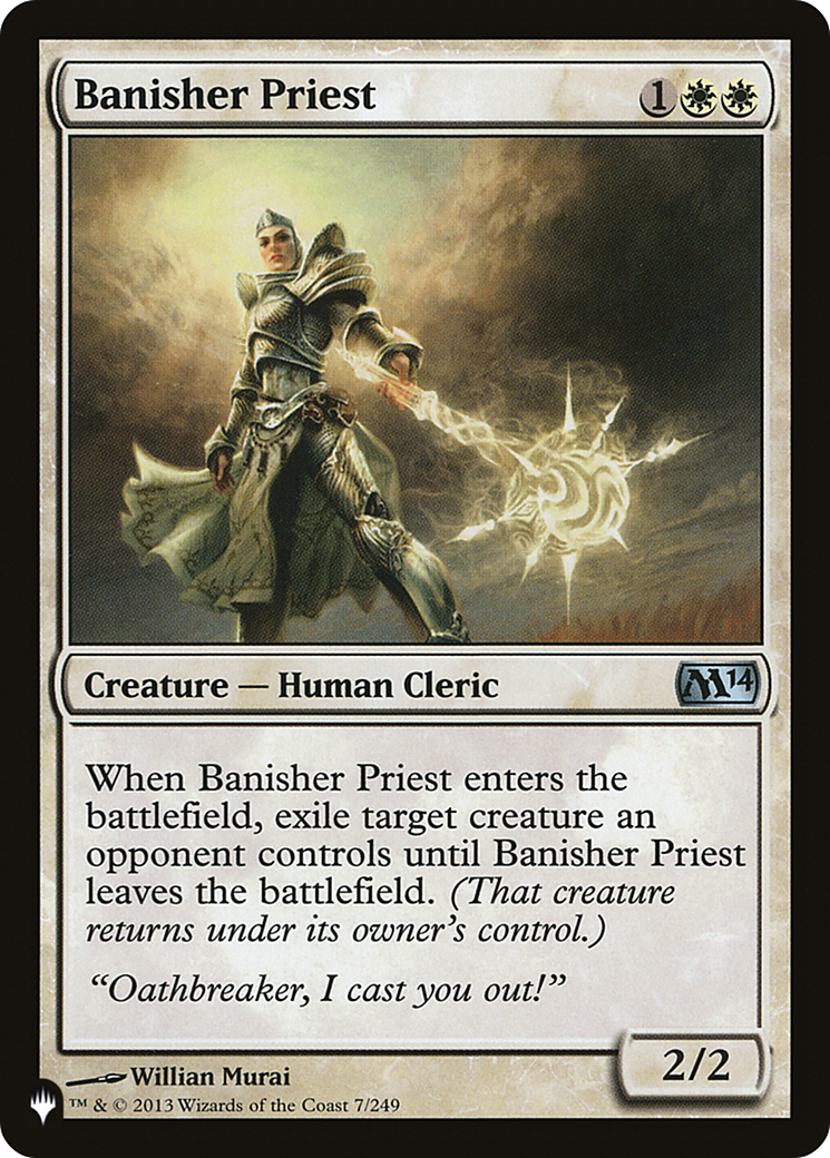 Banisher Priest [The List Reprints] | Pegasus Games WI