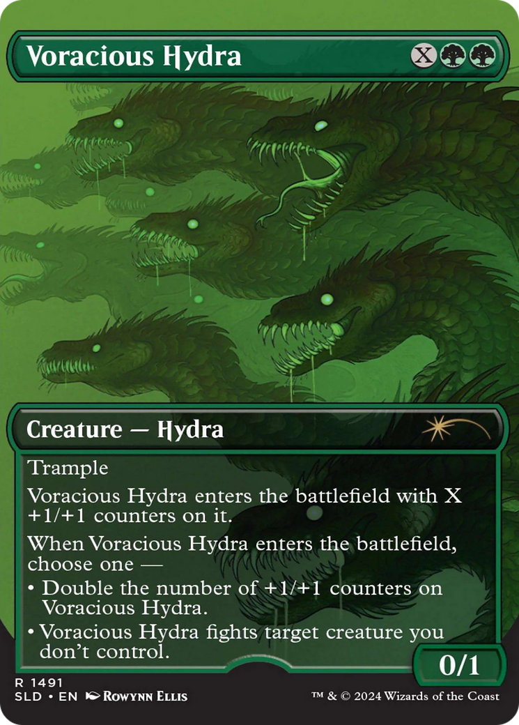 Voracious Hydra (Rainbow Foil) [Secret Lair Drop Series] | Pegasus Games WI