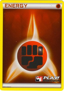 Fighting Energy (2011 Play Pokemon Promo) [League & Championship Cards] | Pegasus Games WI