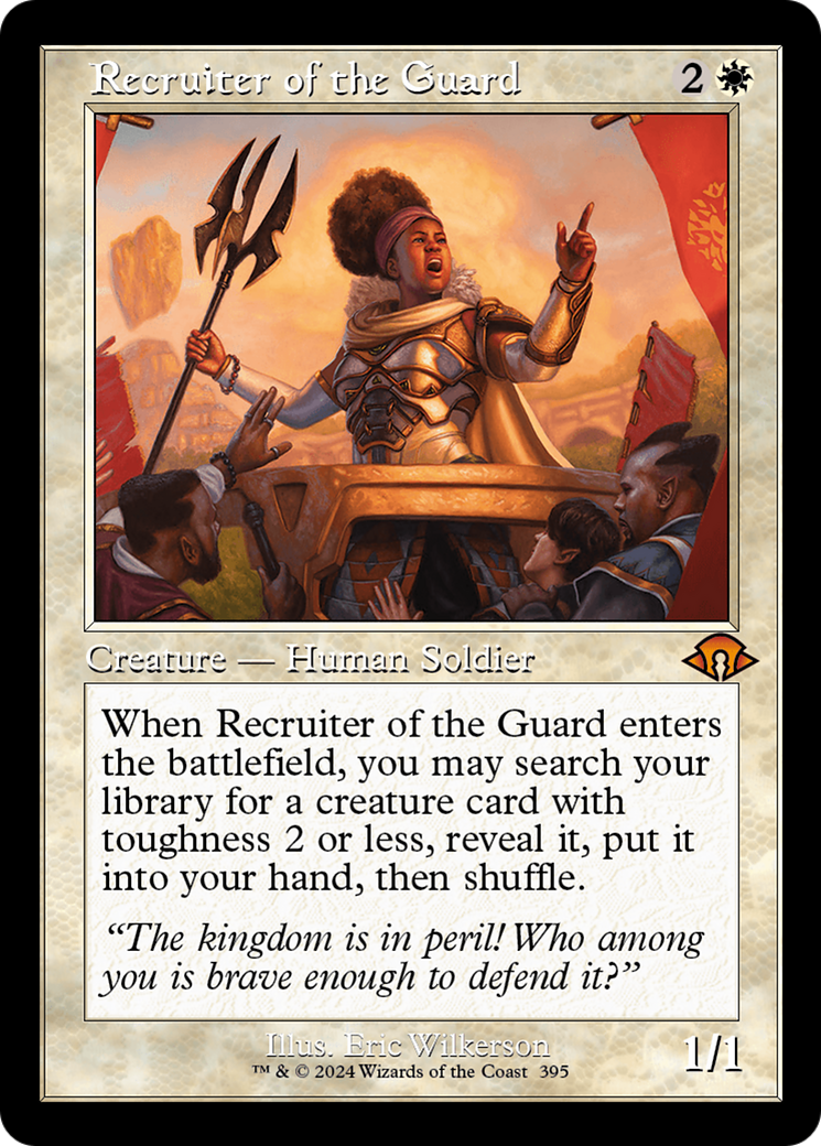 Recruiter of the Guard (Retro) [Modern Horizons 3] | Pegasus Games WI