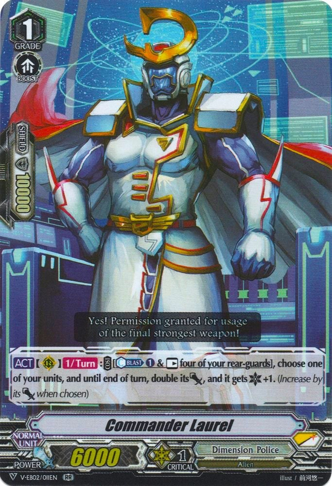 Commander Laurel (V-EB02/011EN) [Champions of the Asia Circuit] | Pegasus Games WI