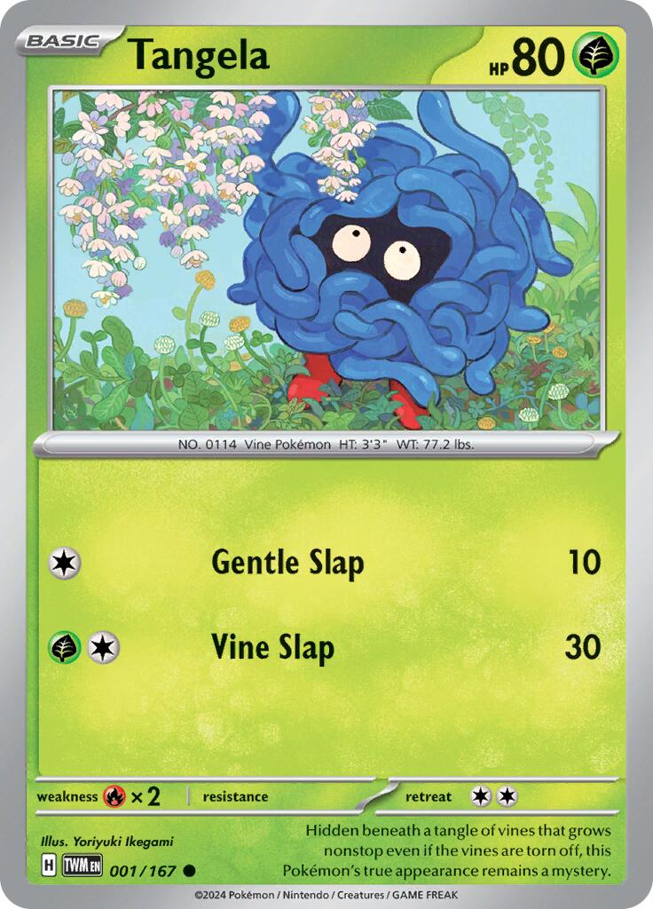 Tangela (001/167) [Scarlet & Violet: Twilight Masquerade] | Pegasus Games WI