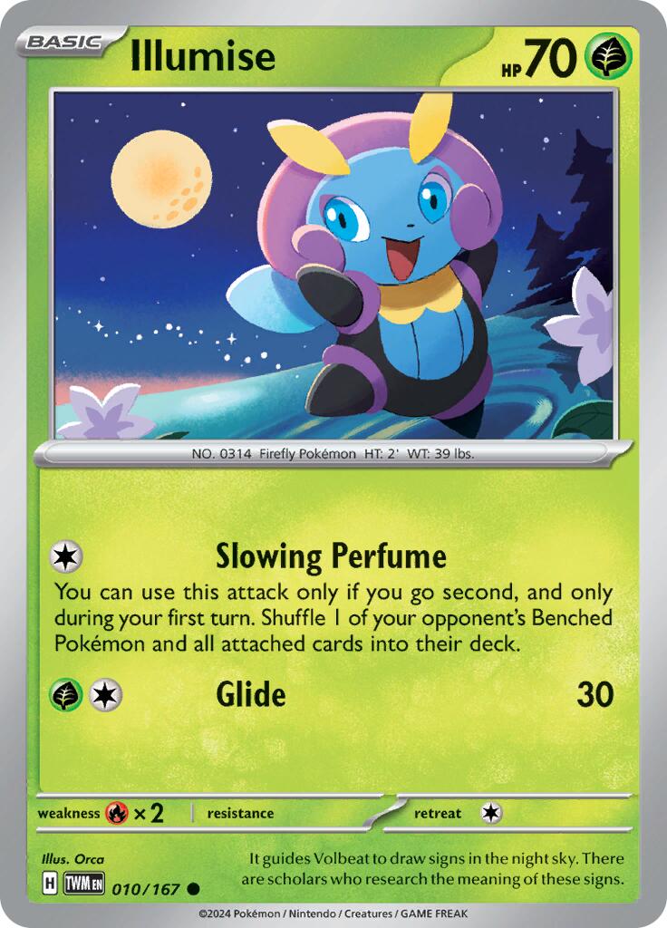 Illumise (010/167) [Scarlet & Violet: Twilight Masquerade] | Pegasus Games WI