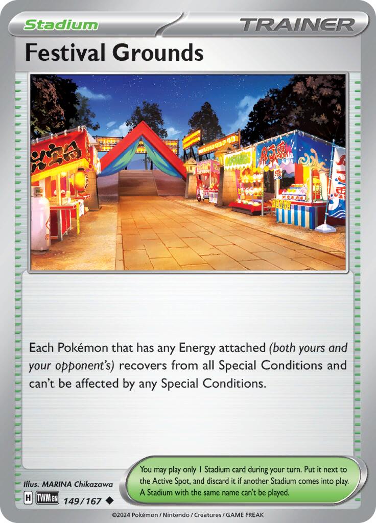 Festival Grounds (149/167) [Scarlet & Violet: Twilight Masquerade] | Pegasus Games WI