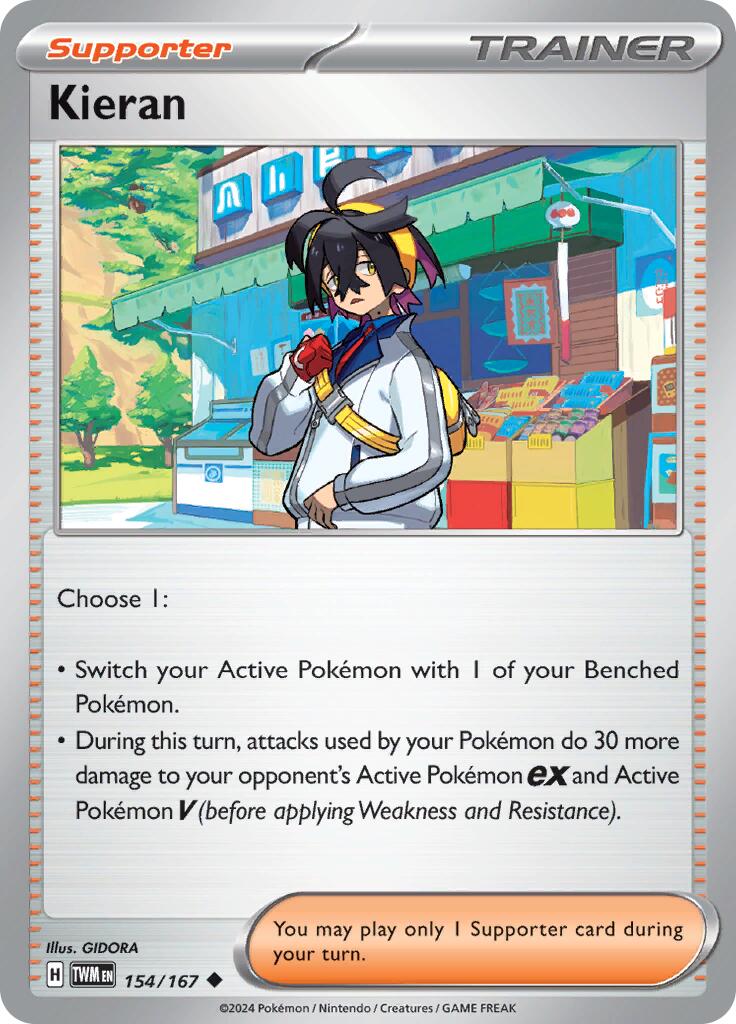 Kieran (154/167) [Scarlet & Violet: Twilight Masquerade] | Pegasus Games WI