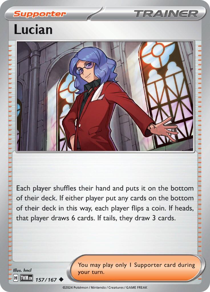 Lucian (157/167) [Scarlet & Violet: Twilight Masquerade] | Pegasus Games WI