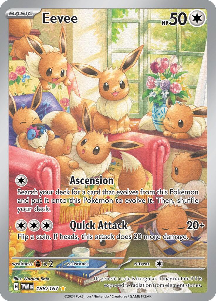 Eevee (188/167) [Scarlet & Violet: Twilight Masquerade] | Pegasus Games WI