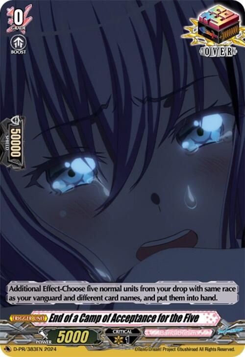 End of a Camp of Acceptance for the Five (D-PR/383EN) [D Promo Cards] | Pegasus Games WI