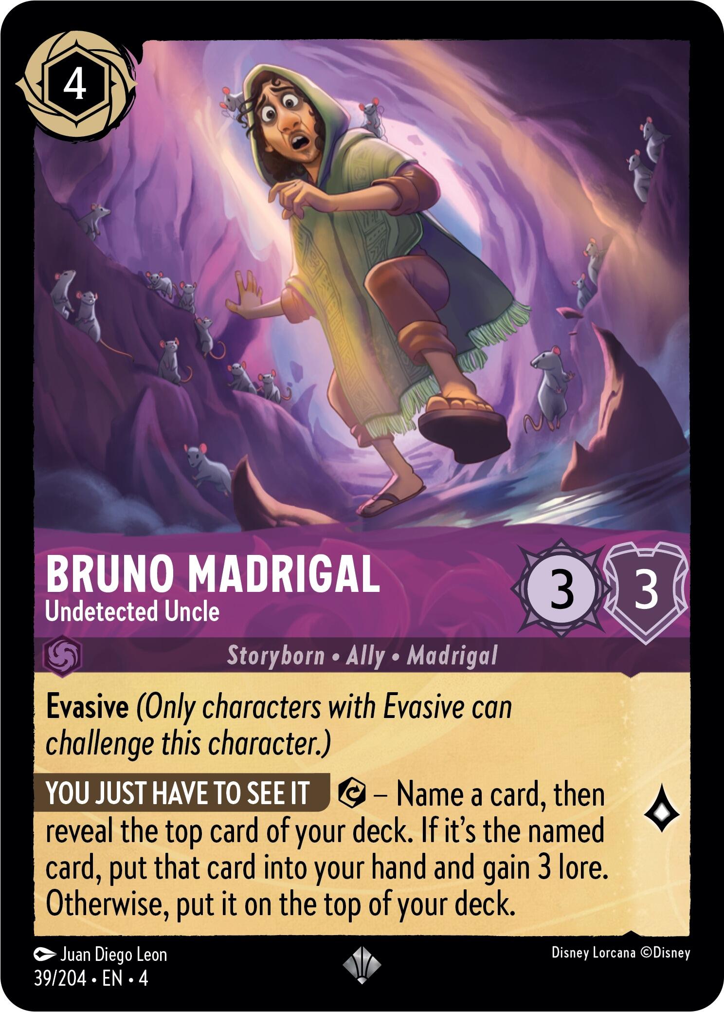 Bruno Madrigal - Undetected Uncle (39/204) [Ursula's Return] | Pegasus Games WI