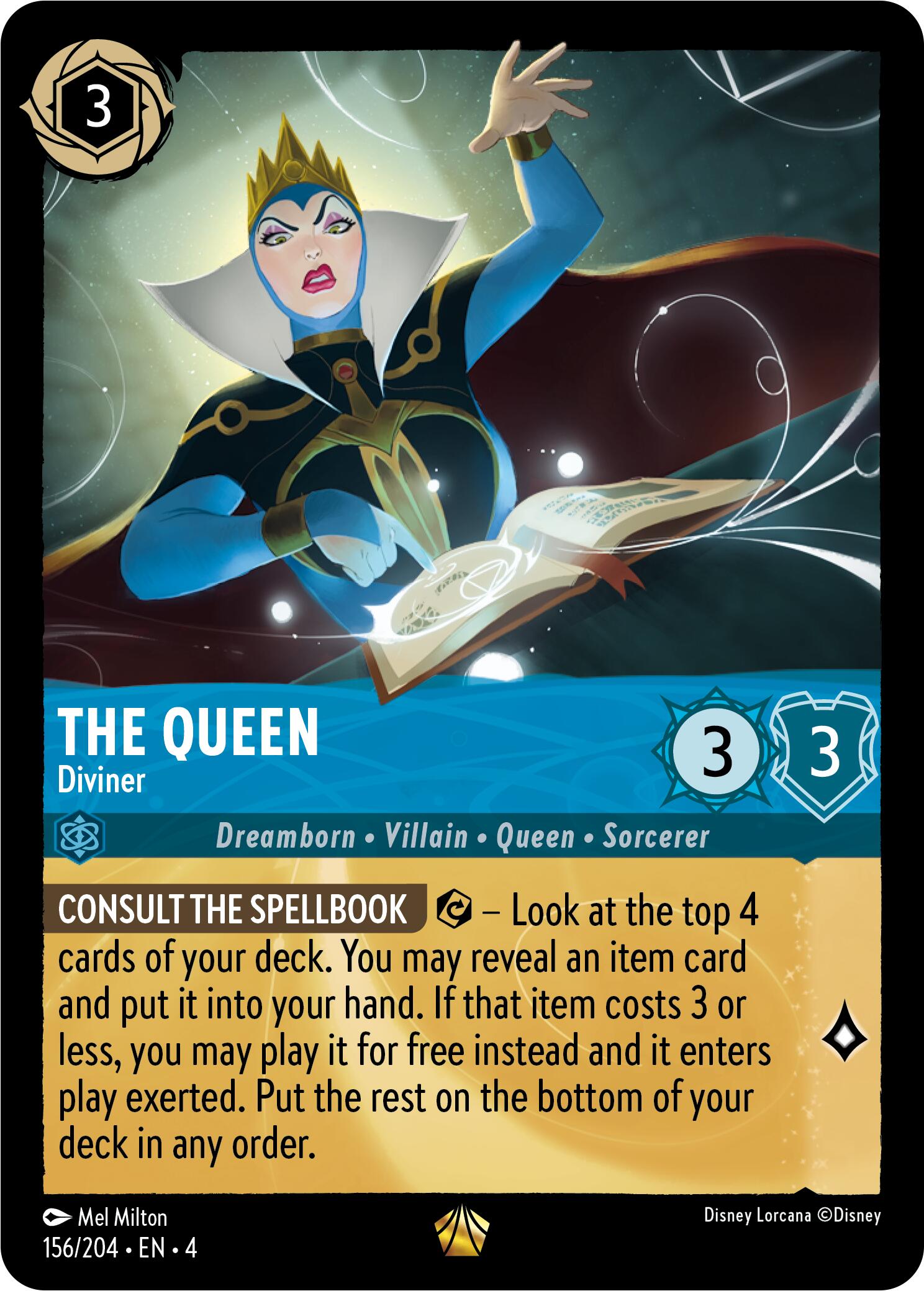 The Queen - Diviner (156/204) [Ursula's Return] | Pegasus Games WI